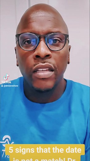 5 signs that the date is not a match! #dating #datibgadvice #datenight #datinginyour30s #datinginyour20s #datingibyour40s #datinginyour50s #datinginyour60s #datinginyour70s #matchmaking See the full video on TikTok at the Link below https://www.tiktok.com/t/ZT8URVrdv/ | Frederick Brockington | Facebook