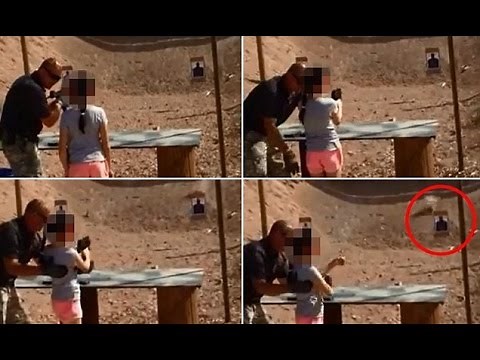 9 Year Old Shoots Instructor Accidentally at Bullets and Burgers Shooting Range