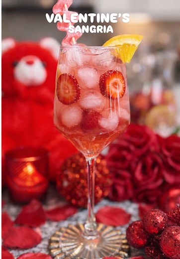 Valentine’s Sangria Recipe for Romantic Sips