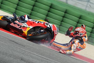Marc Marquez: The top five biggest crashes of his MotoGP career