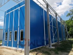 [Hot Item] Big Bus Paint Booth Spray Booth Paint Oven Truck Boat Spray Oven Spraying Booth Baking Booth Drying Heating Painting Cabin/Chamber Industrial Painting Booth