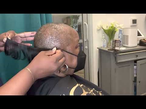 How to protect your hair for a quick weave | Protect hair from glue