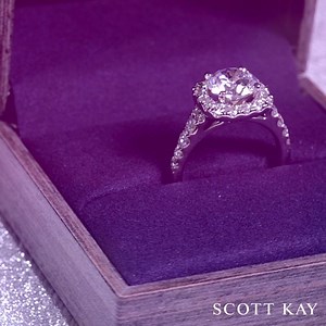 A delicate symbol from our #Luminaire collection designed to monument the light inside eachother that is illuminated with your love | Scott Kay Engagement Rings, Wedding Bands and Jewelry