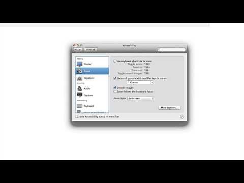 How to screen Zoom in Mac enable