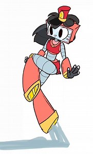 Casey uses steam to speed around past speed limits #Aphrodesia #AphrodesiaCXM #oc #characterdesign