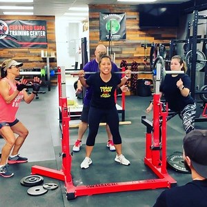 Inches lost body fat ⬇️ raining PRs= #superhumans! . So proud of all you guys hard work!💪🏾 | Samson Barbell