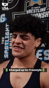 After placing 3rd at the NCAA Wrestling National Championship, beau Bartlett is super excited to focus on Freestyle! #wrestle #wrestling #usawrestling #ncaa #collegewrestling #ncaawrestling #folkstylewrestling | USA Wrestling