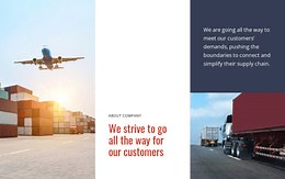 Logistics and Transportation - CSS Template by Nicepage