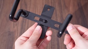 Pistol Rack Wall Mount Dual Pistol J-Hooks Gun Display System for Handgun Revolver Heavy Duty Steel Modular Gun Rack Storage Modern Black Handgun Holder