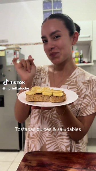 Una receta súper rápida, dulce y deli 🤍con este pan de masa madre de @La Empapada 🍞🤩