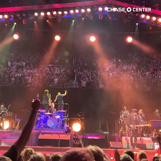 2.3K views · 54 reactions | Singing along with Bruce Springsteen all night ALL NIGHT | Chase Center | Facebook