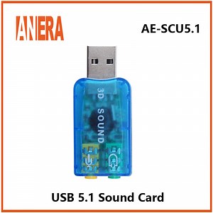 [Hot Item] External Audio Adapter USB Sound Card with Stereo Virtual 5.1 Channel USB External Sound Card
