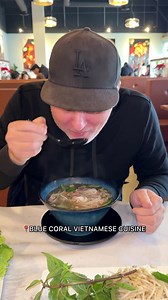 1.6K views · 18 reactions | Yay, I finally checked off hot stone pho in my food bucket list! ✅ Share and save this reel for your visit.  Thanks to BLUE CORAL - Vietnamese Cuisine, located In Fountain Valley, California for hosting this delicious lunch! 殺 Do you want to try Hot Stone Pho?  Tag a friend to come with you! 﫶 #bluecoralvietnamesecuisine #hotstonepho #fountainvalley #vietnamesecuisine | Deaf Journey | Facebook