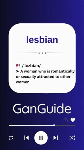 C1 English Word: LESBIAN | Meaning & Pronunciation