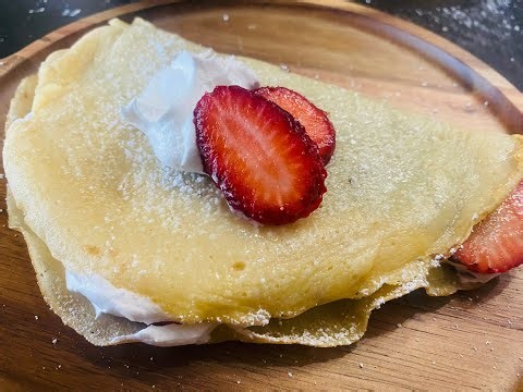 The best Bananas Crepes very easy Recipe