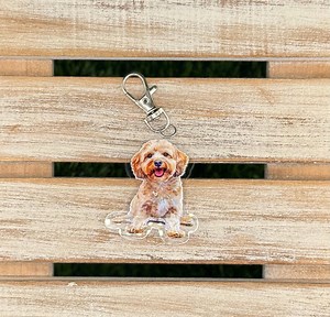 Cockapoo Acrylic Keychain: Dog Lover Gift - Etsy