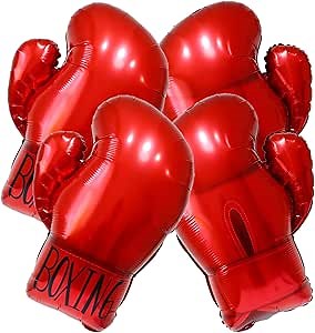 Boxing Birthday Party Decoration Boxing Balloon Wrestling Party Supplies
