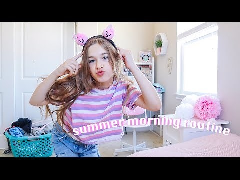 MY SUMMER MORNING ROUTINE