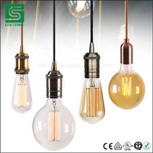 [Hot Item] E27 Screw Vintage Lamp Socket Metal Lampholder with Ce Certification
