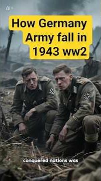 how the Germany army fall in 1943 ww2, explained #worldwar2 #worldwartoons #ww2rebuilder