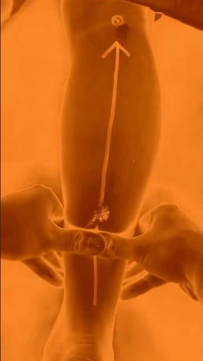 Calf massage deep tissue tutorial #calfmassage #legmassage