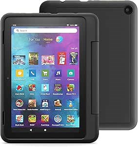 Amazon Fire HD 8 Kids Pro tablet, 8" HD, ages 6–12, 32 GB, (2021 release), Black
