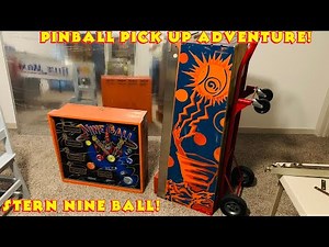 Stern Nine Ball Epic Pinball Machine Pick Up Adventure!