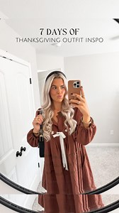 amazon thanksgiving outfit inspo 🤎🕯️🦃 “outfit three” for 🔗 . . . . #amazonfashion #amazonoutfit #thanksgivingoutfit #holidayoutfits what to wear for thanksgiving // affordable thanksgiving outfit inspo // amazon outfit inspo // affordable holiday outfit ideas // amazon fashion // thanksgiving ootd // Christmas outfit inspo | Kira Mae