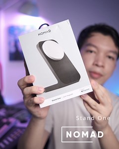 3.8K views · 129 reactions | ၃ သိန်းခွဲလောက်စျေးခေါ်ထားပြီး အားသွင်းခေါင်းတောင်မပါတဲ့ NOMAD Stand One MagSafe Charger ကို Unboxing လုပ်ဖြစ်ပါတယ်...။ . . #TechGadgetMM #NomadStandOne #Unboxing | Tech Gadget | Facebook