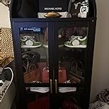 73''H Metal Arched Kitchen Pantry Cabinet,Arch Bookcase with Doors&Shelves&Drawers for Home Assemble Require, White