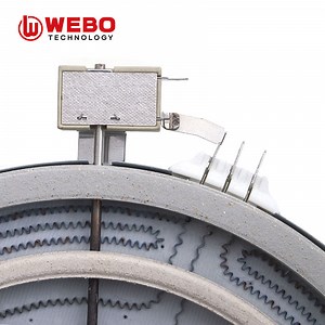 [Hot Item] Single Burner Cookwares VDE/CE 2400W Switchable Dual Zone Ceramic Heater