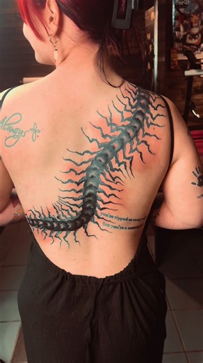 Tattoo Transformation of a Goth Girl