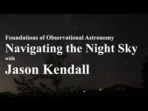 Welcome to Introductory Astronomy with Jason Kendall