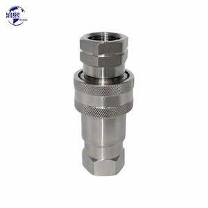 [Hot Item] Flat Face ISO7241b 1/2 Inch Hydraulic Quick Release Connect Hose Coupler