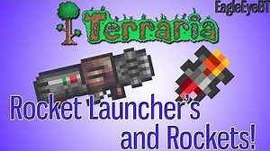 Terraria Rocket Launcher and Ammo! Explosive Weapon! Help and Howto!-3