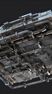 Random tubes and flanges using the Random Flow add-on in Blender. Shops: blendermarket.com/creators/blenderguppy gumroad.com/blenderguppy Patreon: patreon.com/blenderguppy #b3d #conceptart #blender3d #blenderaddon #blendermarket | Blender Guppy