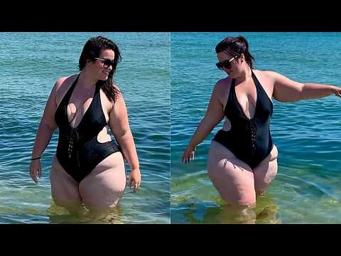 Maggie Rodriguez | Plus Size Model Curvy from USA Shines in Curvy Bikini & BBW Bikini Fashion 🔥