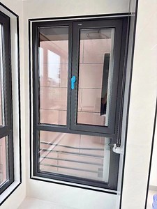 [Hot Item] Integrated Sash Window Modern Windows Glazed Aluminum Casement Window with Ultra-Narrow Frame Design