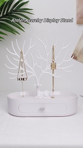 12K views · 151 reactions | Showcase your jewelry in style with the Antler Tree Tabletop Jewelry Rack. https://temu.to/m/ecf8s0bbi7k #temu #shoptemu #temufinds #storage | Temu Europe | Facebook