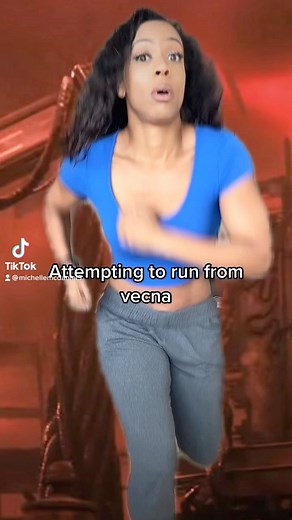 Michelle McDaniel on Instagram: "Vecna gonna show whose actually been doing their cardio…who’s gonna be rolling down that hill…don’t lie  #StrangerThings"