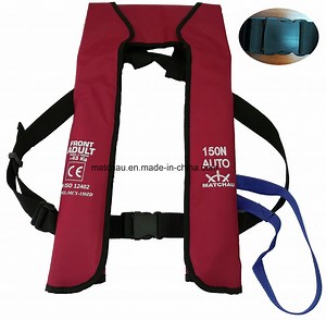 [Hot Item] Ce Approval Marine 150n Pfd Auto Inflatable Life Jacket