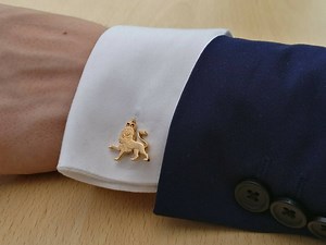 Ten Pence Lion - Cut Out Coin Cufflinks - Etsy UK
