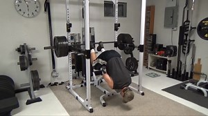 Rack GHR With a 45 degree Hyperextension Bench - you may have seen these with a flat bench. This gives you MUCH greater range of motion under load. The Glute-Ham Raise bench is one of the BEST pieces of equipment you can use for developing the posterior chain (the powerful muscles that run down the back side of the body...i.e. lower back, glutes, and hamstrings). These muscles are the true power source of your body and are critical for squats, deadlifts, and all forms of Olympic lifting. However