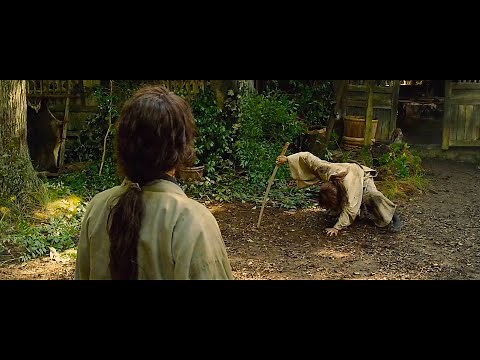 Kenshin vs Seijuro 1st Training Fight