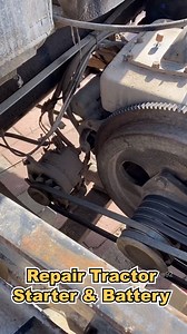 680K views · 4K reactions | Repair Tractor Starter & Battery #mechanic #mechanicsteve #tractor #battery | Mechanic Steve | Facebook