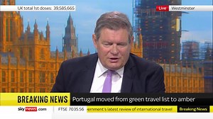 48K views · 377 reactions | BREAKING: Hopes of a summer holiday abroad have been hit, with no new countries being added to the UK's green travel list and Portugal being moved to amber. Sky's Jon Craig has the latest. Read more here: https://trib.al/jtJ7BYD | Sky News | Facebook
