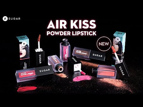 Introducing India's First Air Kiss Powder Lipstick | New Launch Alert | SUGAR Cosmetics