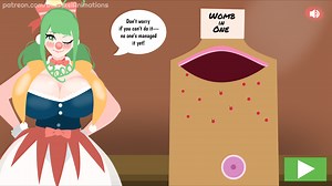 Jiggles Bigbottom (Patron OC) "It's All Fun And Carnival Games" Pregnancy Expansion Animation by DimPixelAnimations