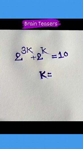 5.1K views · 18 reactions | Can you solve it #math #algebra #equation #brainteaser #math #trendingreels #equations #logic #puzzle #iqtest #equation #trendingpost | Vikash Sharma | Facebook