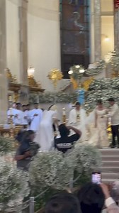 WATCH: Kapamilya singer Angeline Quinto and longtime partner Nonrev Daquina are now husband and wife. The couple tied the knot at a Quiapo Church in Manila City on Thursday, April 25, 2024. #AngelineNonRevWedding #AngelineQuinto | Jayson Star